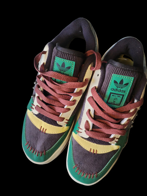Adidas Forum Low Melting Patchwork vista frontal