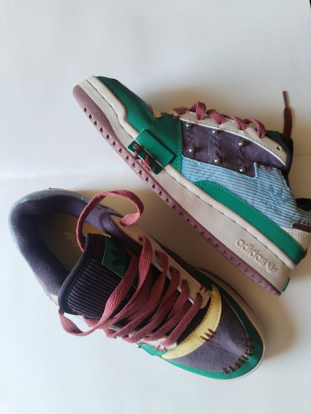 Adidas Forum Low Melting Patchwork vista superior