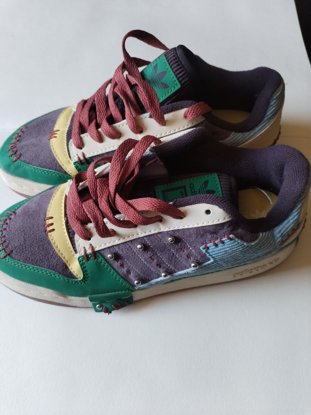 Adidas Forum Low Melting Patchwork vista lateral
