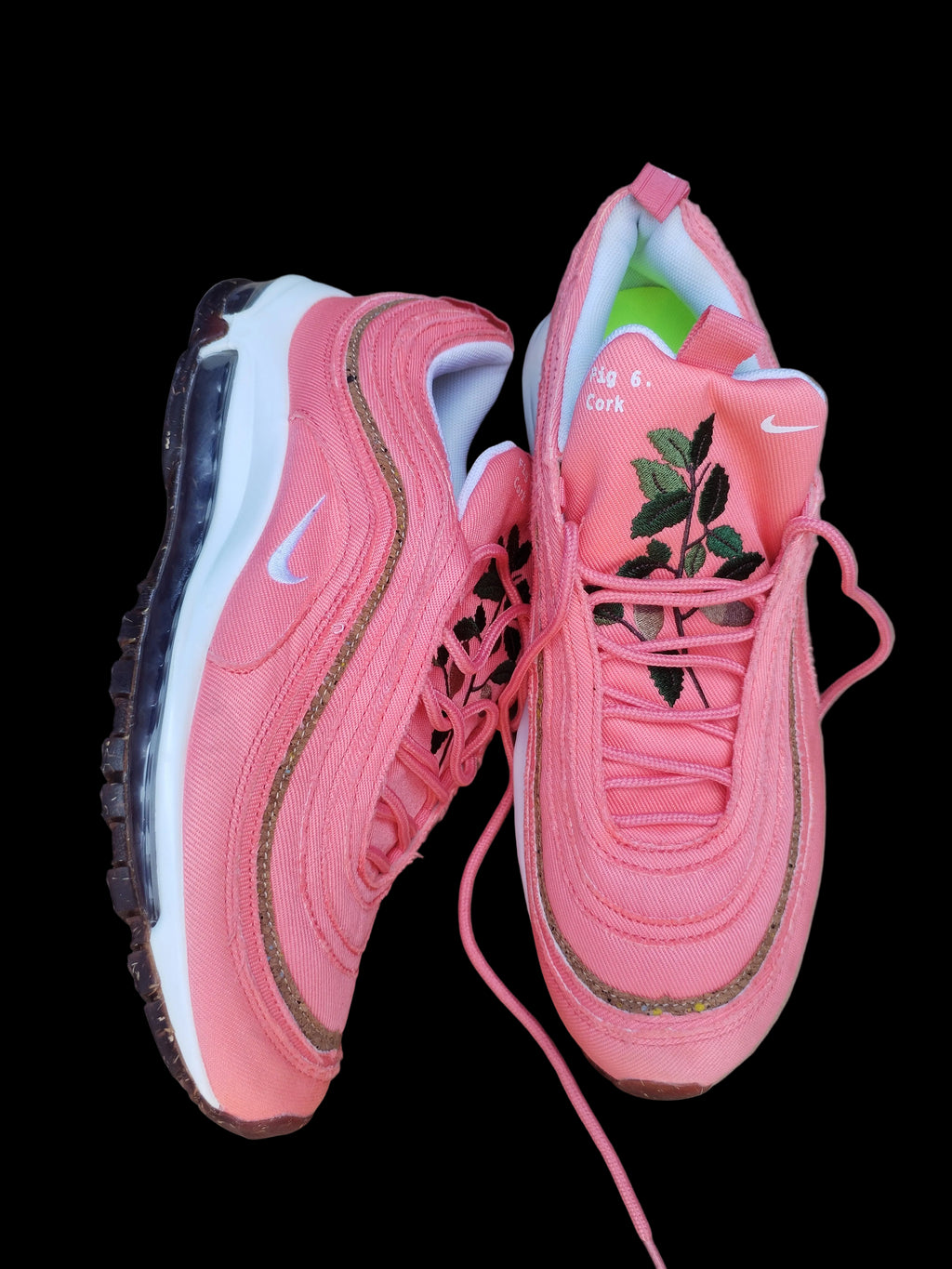 Nike Air Max 97 SE Cork Apricot Agate vista lateral
