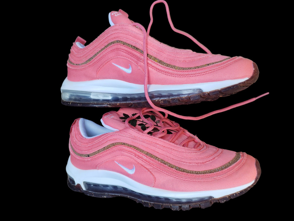 Nike Air Max 97 SE Cork Apricot Agate vista trasera