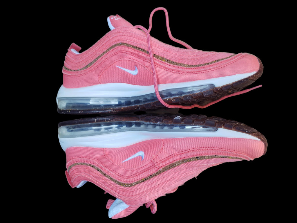 Nike Air Max 97 SE Cork Apricot Agate vista frontal
