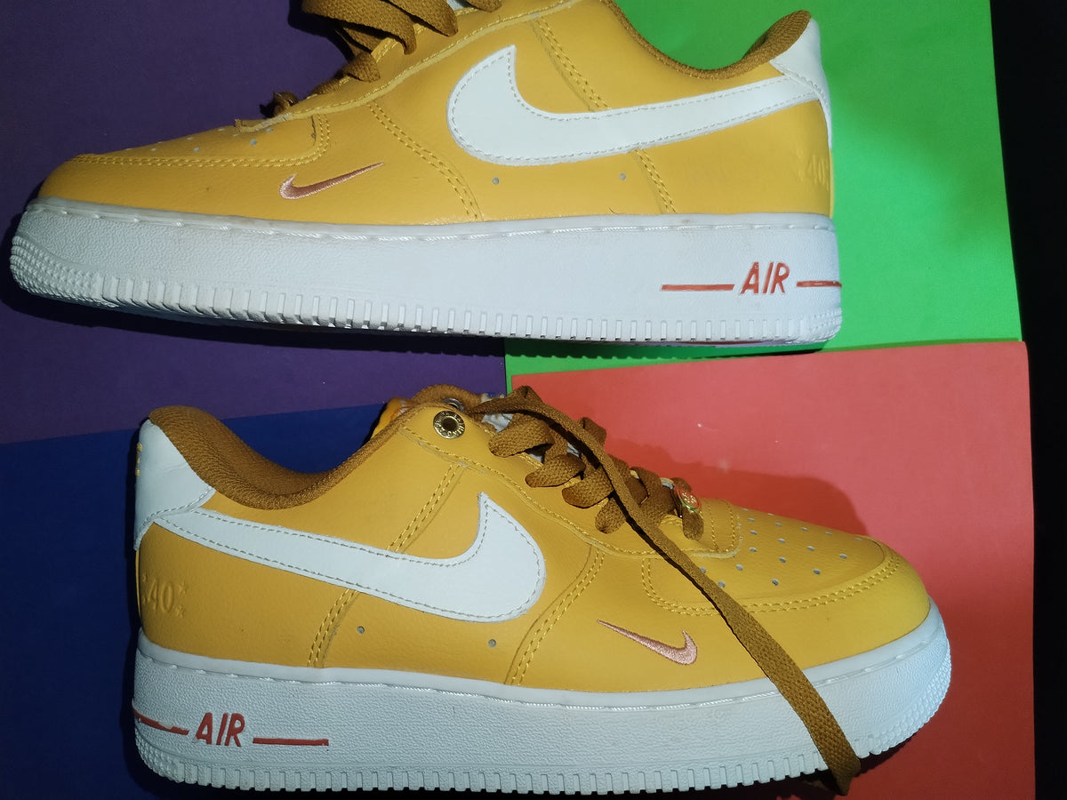 Nike Air Force 1 '07 Wheat Gold White 40th Anniversary