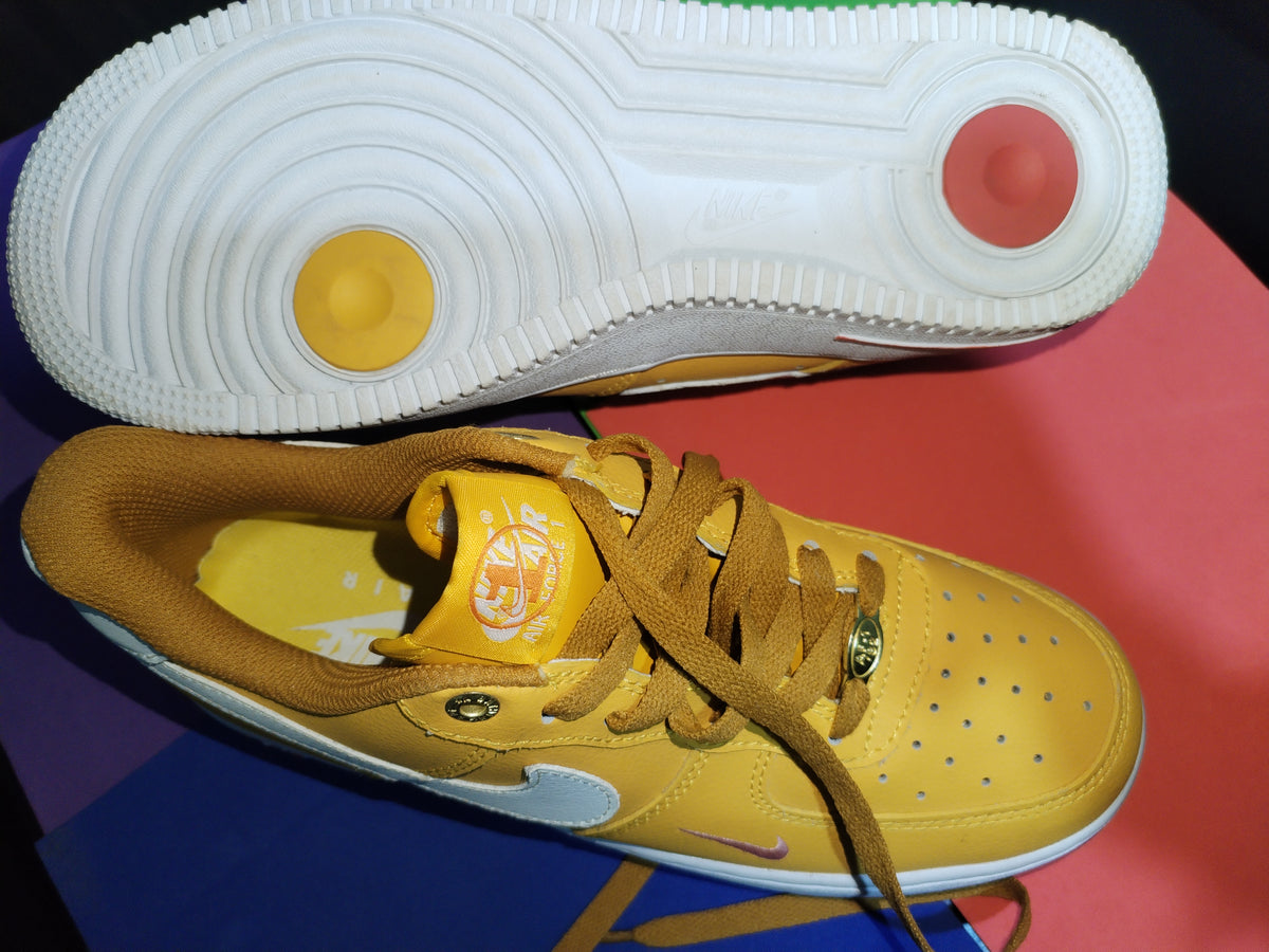 Nike Air Force 1 '07 Wheat Gold White 40th Anniversary