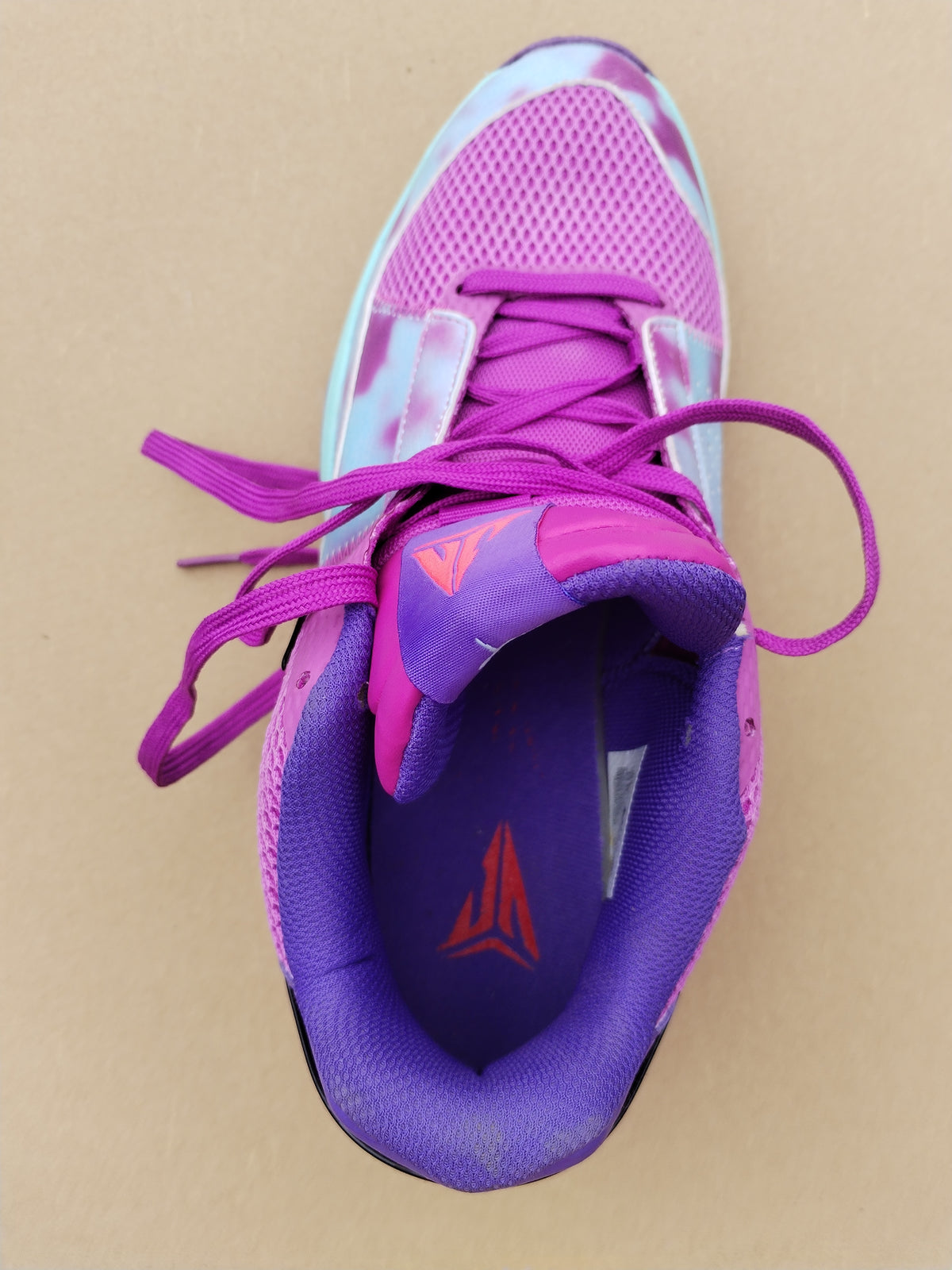 Nike Ja 1 Christmas vista superior angulo