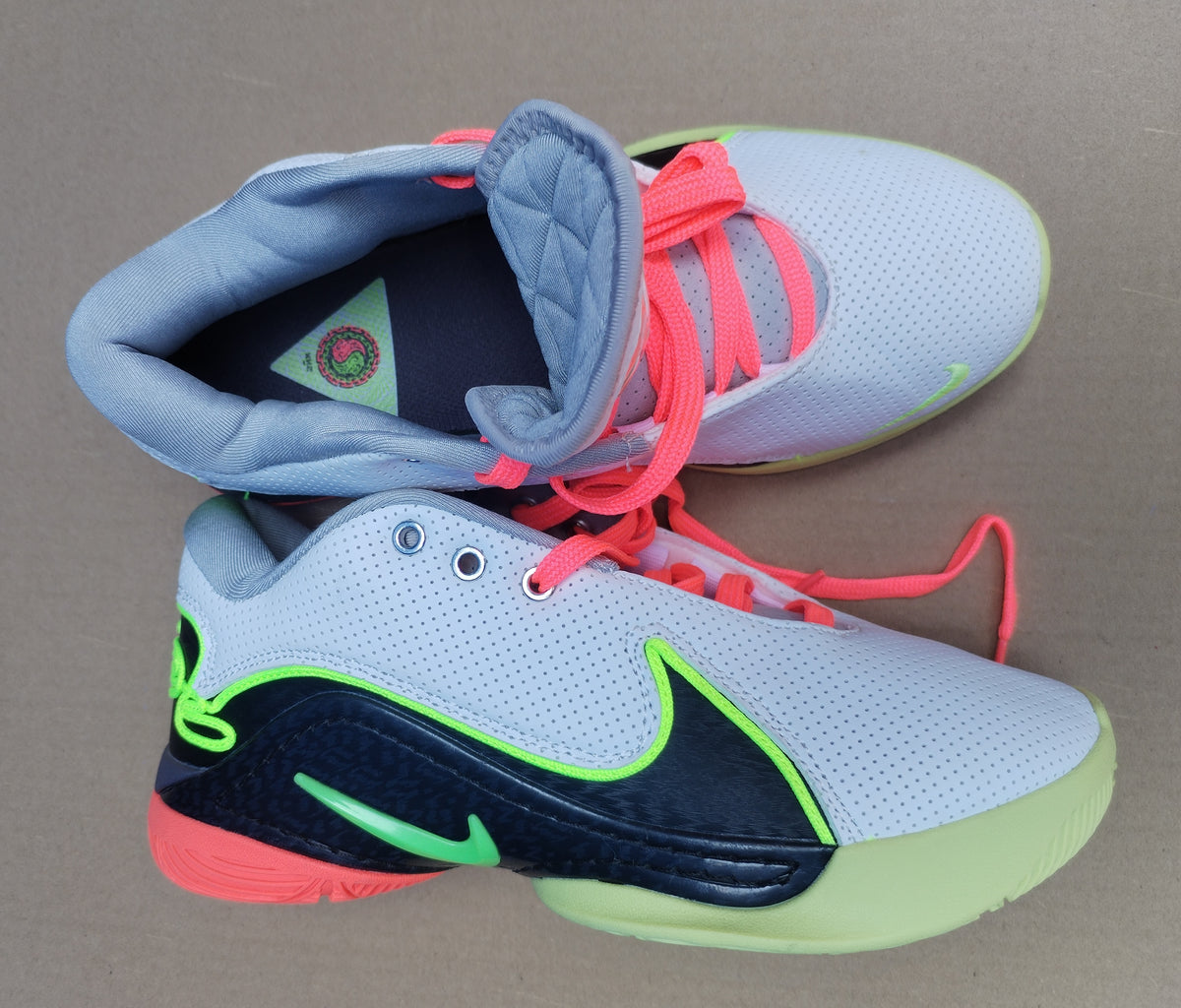 Nike LeBron XXII Crown Jewel vista lateral y superior