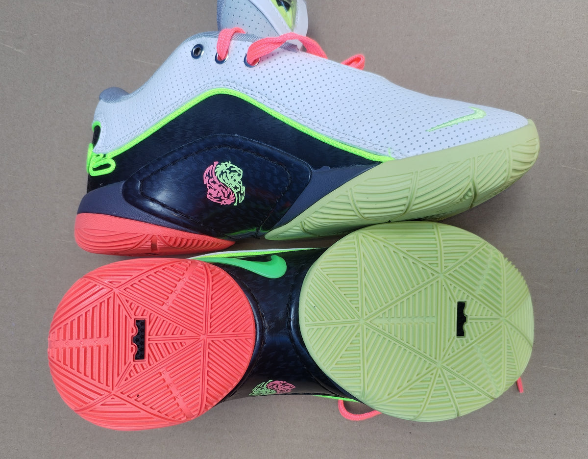 Nike LeBron XXII Crown Jewel suela bicolor coral lima